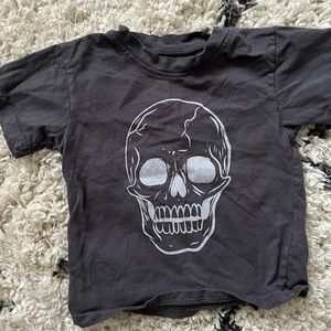 June & Grey Skull Shirt